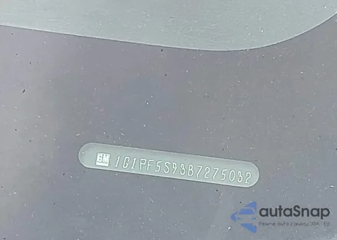 2011 Chevrolet Cruze 1Lt from USA, damaged, VIN 1G1PF5S93B7275032